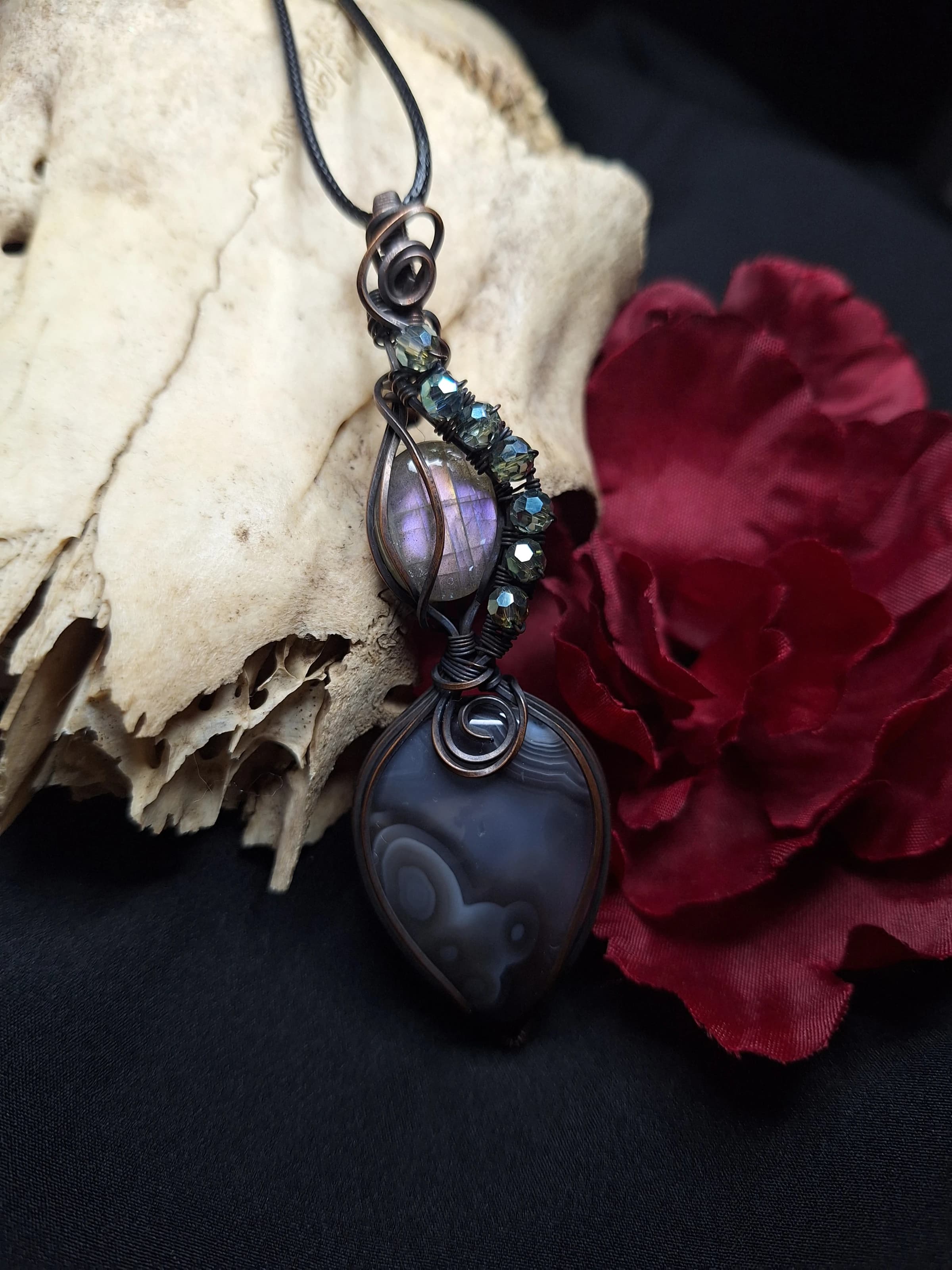 A handmade past piece by Eclectic Witch