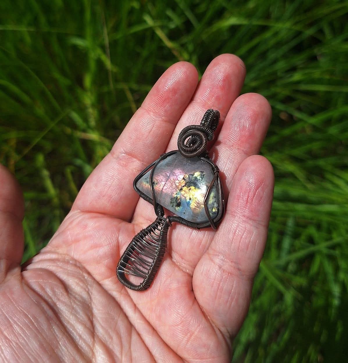 A handmade past piece by Eclectic Witch