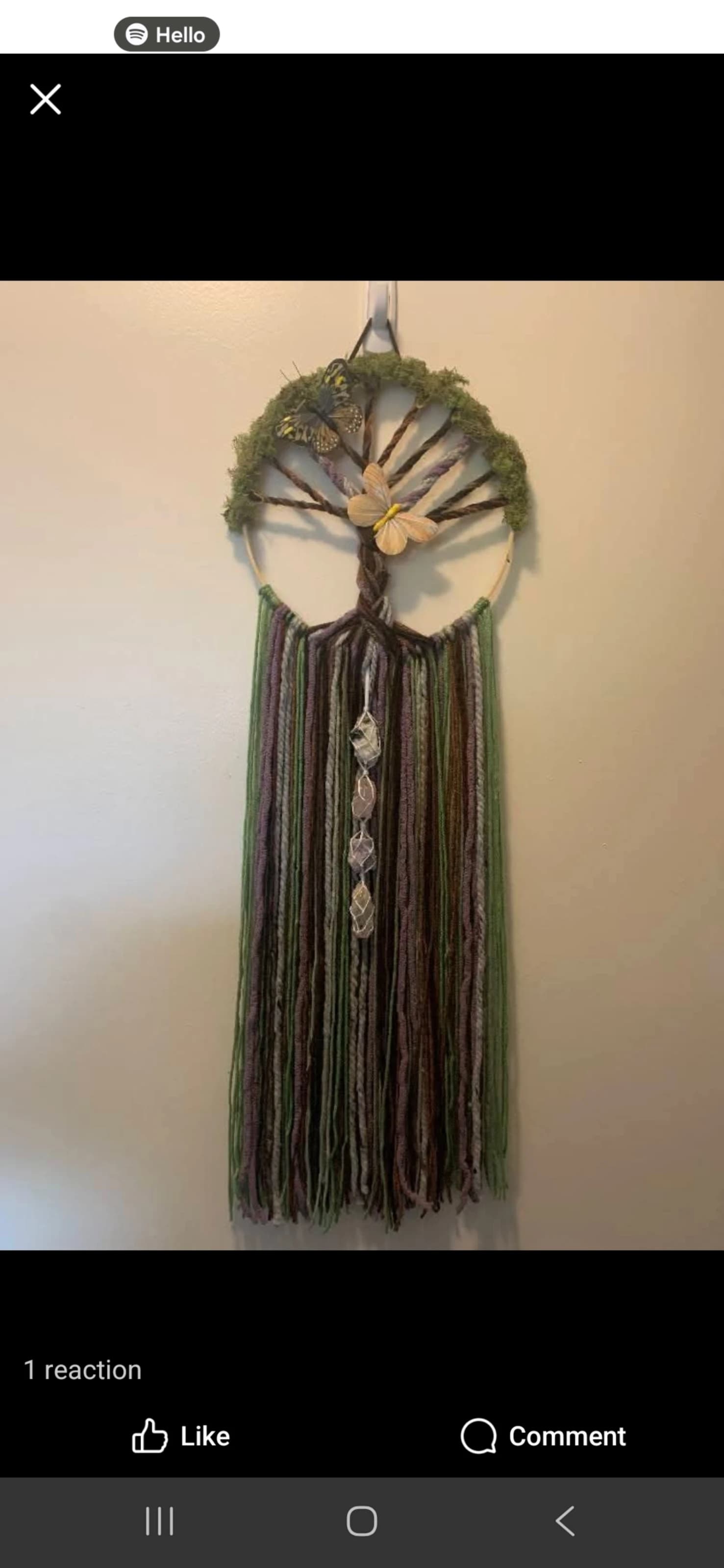 A handmade past piece by Eclectic Witch