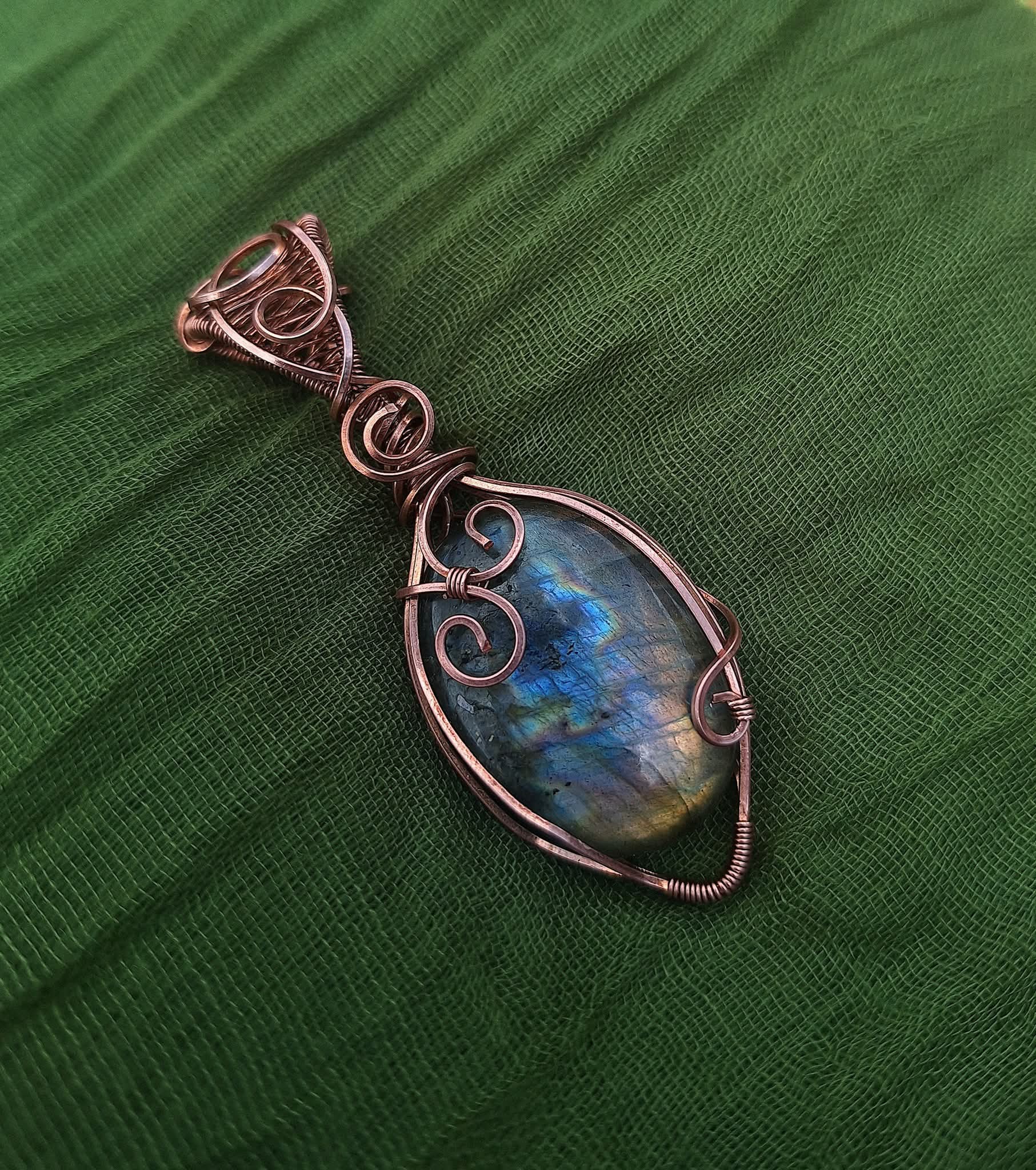 A handmade past piece by Eclectic Witch